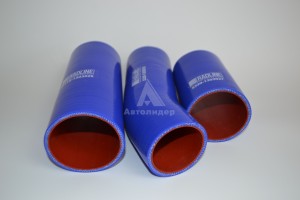 010/027/026 Патрубки радиатора к-т из 3-х сил.синие "RADLINE"