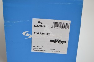 731700006060 Пневмоэлемент кабины задний левый 316956 / 731700006060