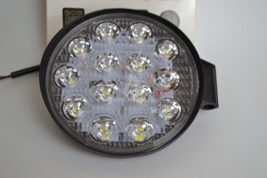  Фонарь светодиодный 42 W круг 10-30 v