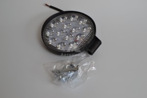  Фонарь светодиодный 42 W круг 10-30 v рассеян