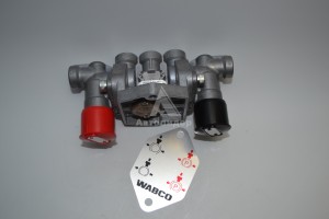 Клапан SCHMITZ растормаживания прицепа с двумя клапанами WABCO ОРИГИНАЛ 9630010510