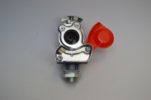 Головка соединительная тормозной системы прицепа 16х22мм красн. с фильтром WABCO ОРИГИНАЛ 9522010020