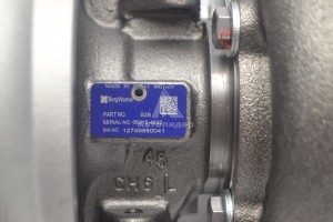 S2B-12749880041 Турбокомпрессор правый под хомут ЕВРО-4 S2B-12749880041
